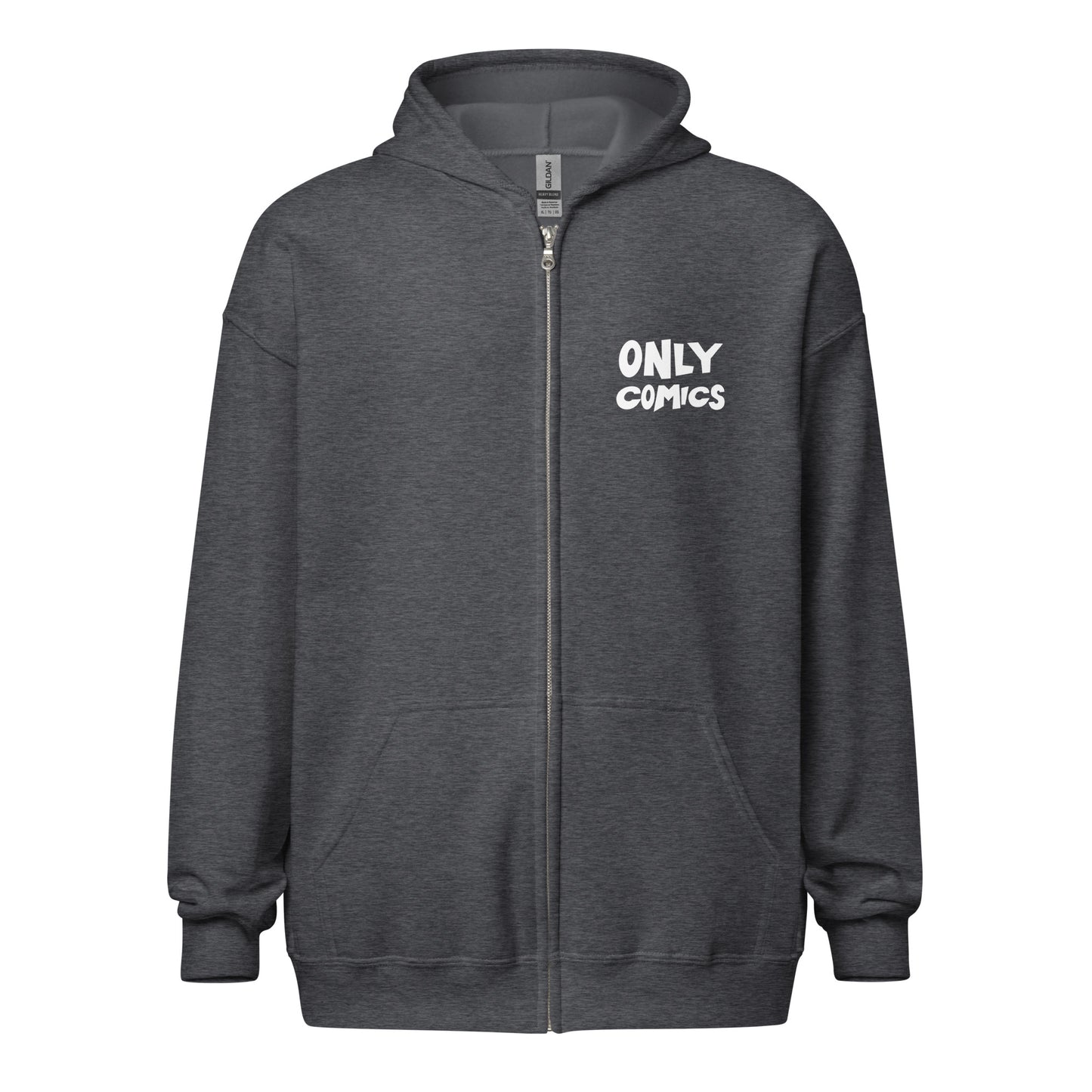 Only Comics Front & Back Unisex heavy blend zip hoodie