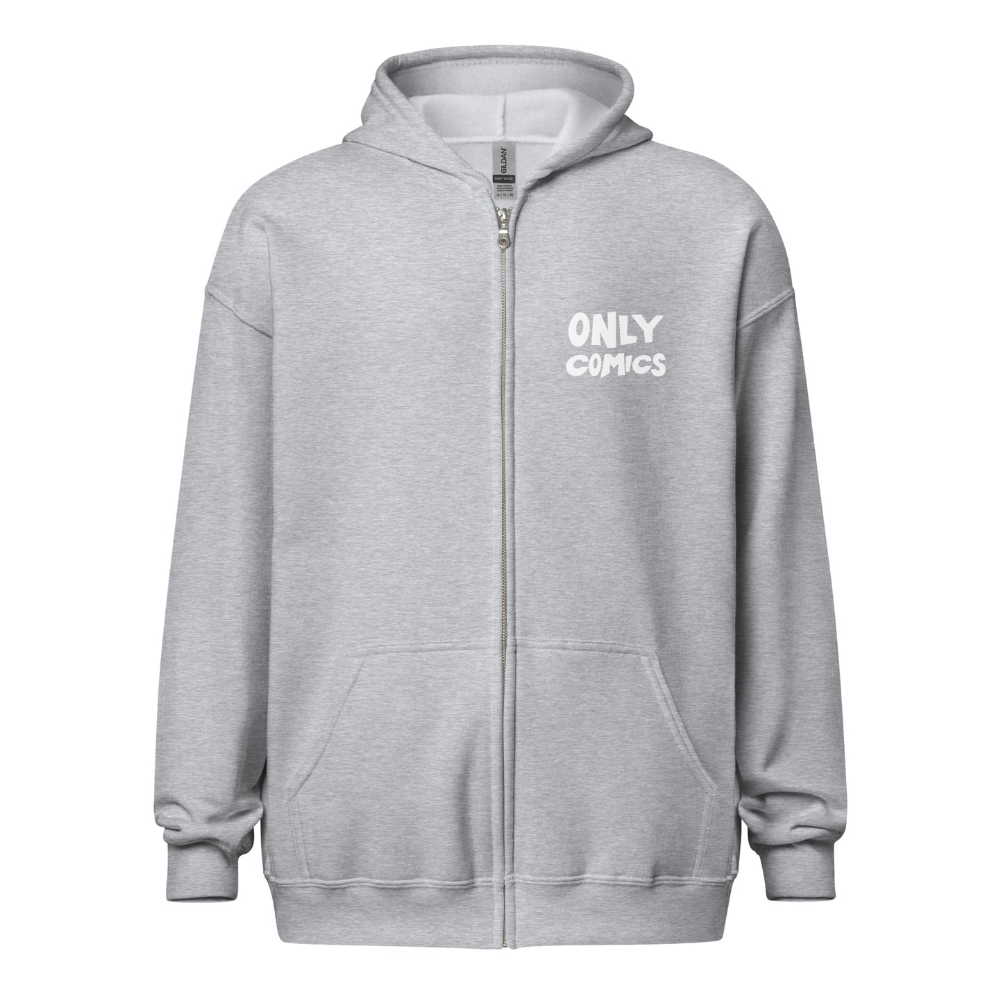 Only Comics Front & Back Unisex heavy blend zip hoodie