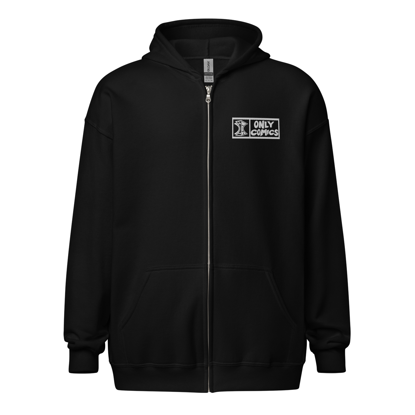 Only Comics Bold zip hoodie