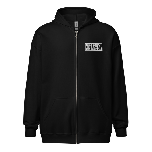 Only Comics Bold zip hoodie